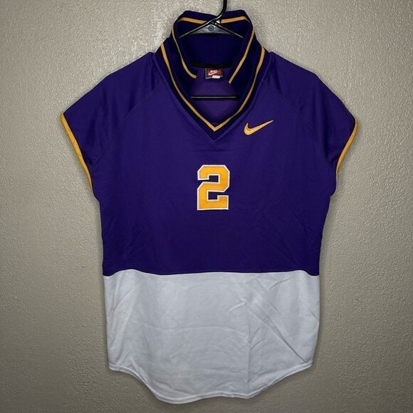 VTG UW University of Washington Cut Off Jersey Shirt Size M - Picture 2 of 5